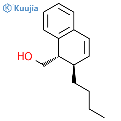 1-Naphthalenemethanol, 2-butyl-1,2-dihydro-, (1S,2R)- structure