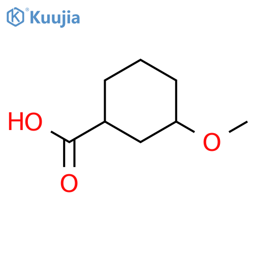 3-methoxycyclohexane-1-carboxylic acid structure