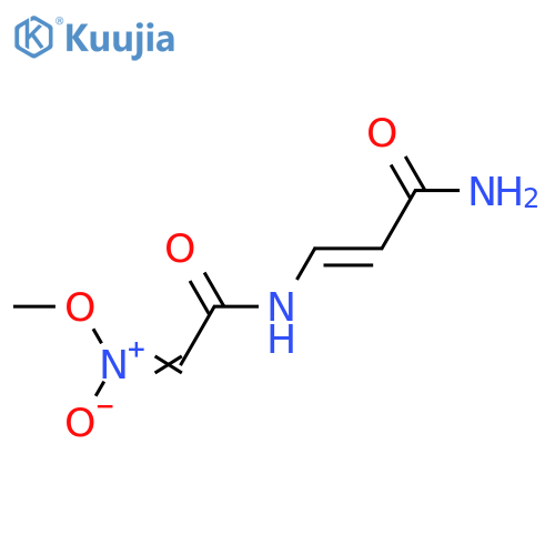 methyl [(1E)-2-{[(1E)-3-amino-3-oxoprop-1-en-1-yl]amino}-2-oxoethylidene]azinate structure
