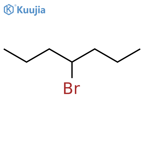 4-Bromoheptane structure