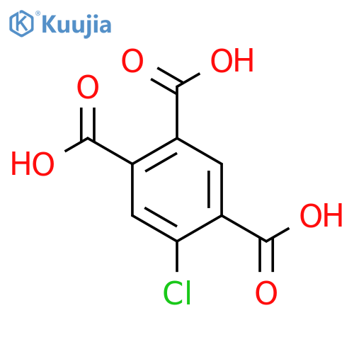 5-Chlorotrimellitic acid structure