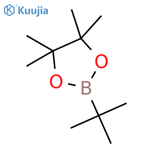 2-(Tert-Butyl)-4,4,5,5-tetramethyl-1,3,2-dioxaborolane structure