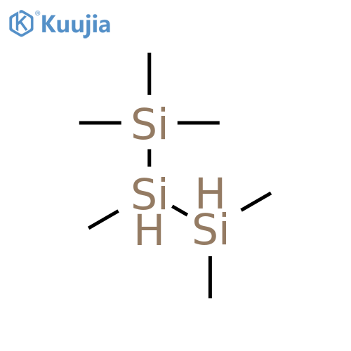 Trisilane, 1,1,1,2,3,3-hexamethyl- structure