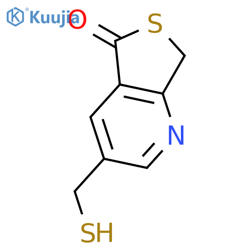 Thieno[3,4-b]pyridin-5(7H)-one, 3-(mercaptomethyl)- structure