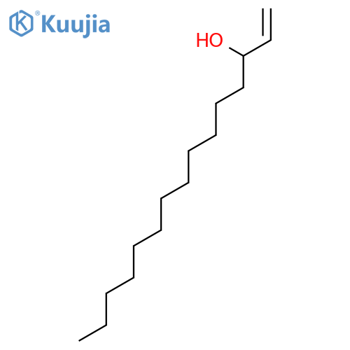 1-Pentadecen-3-ol structure