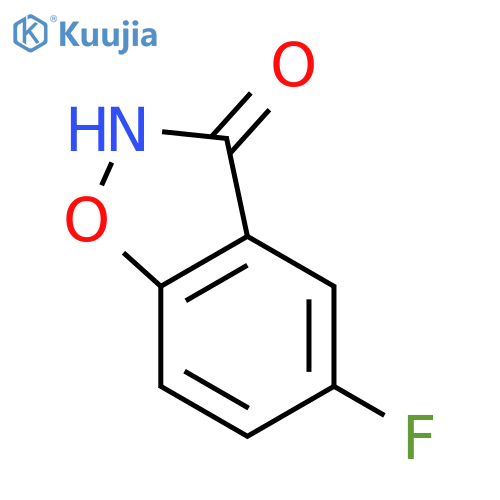 5-Fluorobenzodisoxazol-3(2H)-one structure