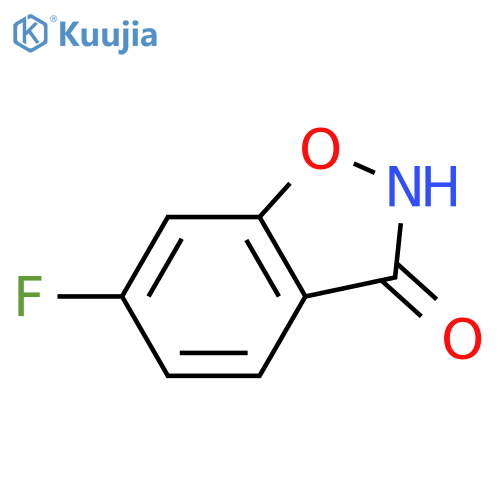 6-Fluorobenzodisoxazol-3(2H)-one structure