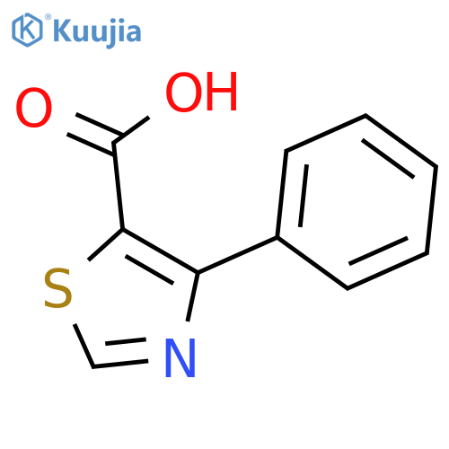 4-phenyl-1,3-thiazole-5-carboxylic Acid structure