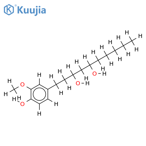 (3R,5S)-[6]-gingerdiol structure