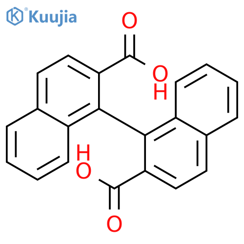 1,1'-Binaphthalene-2,2'-dicarboxylic Acid structure