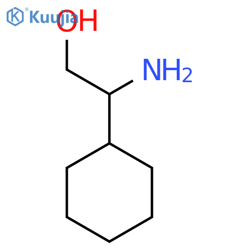 2-amino-2-cyclohexylethan-1-ol structure