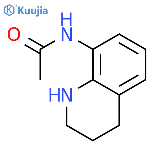 N-(1,2,3,4-tetrahydroquinolin-8-yl)acetamide structure
