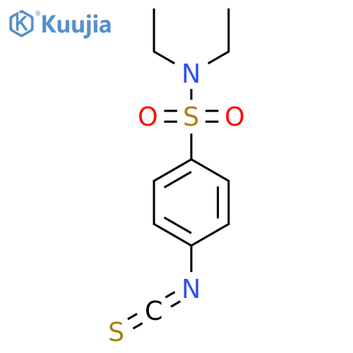 N,N-Diethyl-4-isothiocyanatobenzenesulfonamide structure
