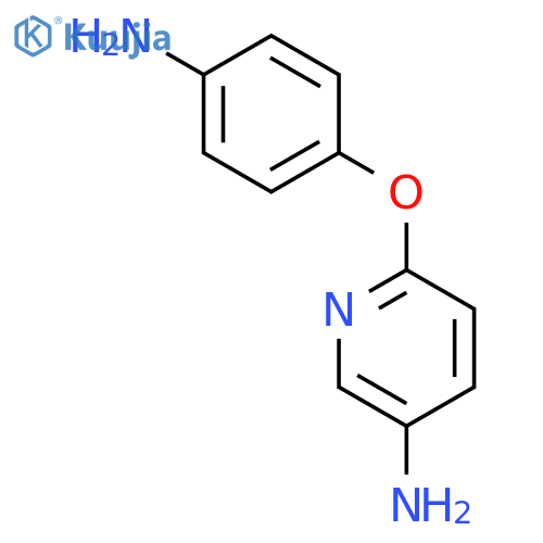 3-Pyridinamine, 6-(4-aminophenoxy)- structure