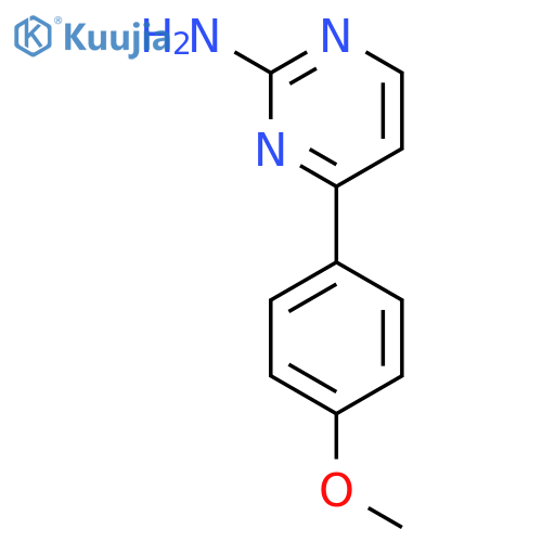 4-(4-Methoxyphenyl)pyrimidin-2-amine structure
