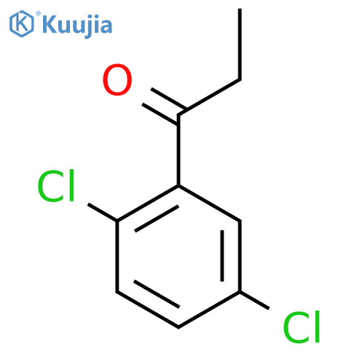 1-(2,5-dichlorophenyl)propan-1-one structure
