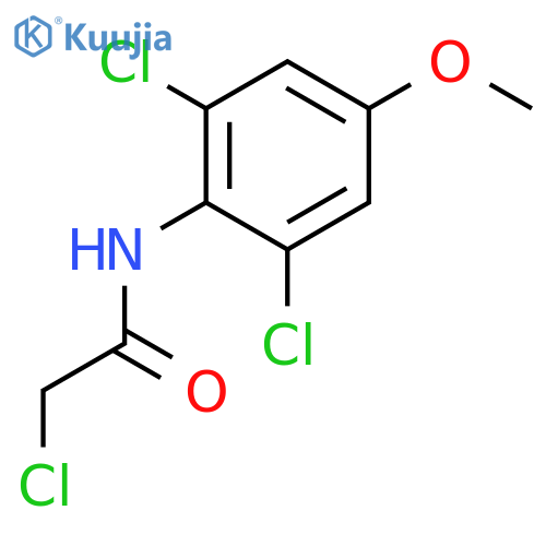 2-Chloro-N-(2,6-dichloro-4-methoxyphenyl)acetamide structure