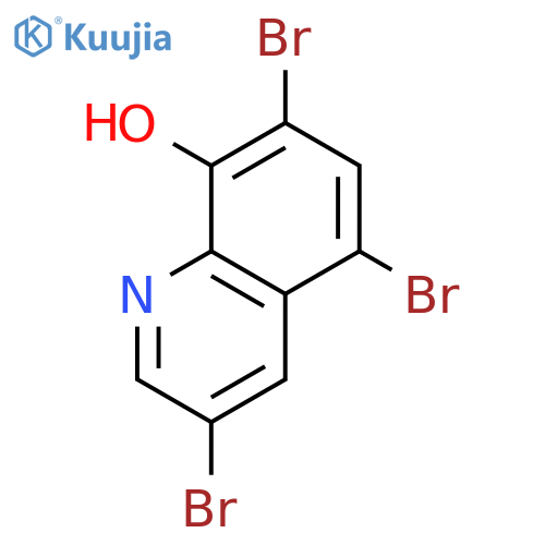 8-Quinolinol, 3,5,7-tribromo- structure
