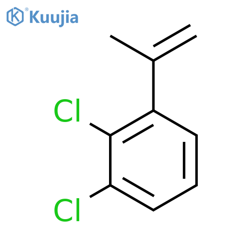Benzene, 1,2-dichloro-3-(1-methylethenyl)- structure