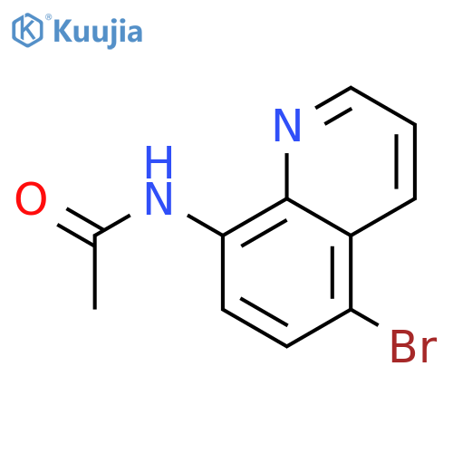 N-(5-Bromoquinolin-8-yl)acetamide structure