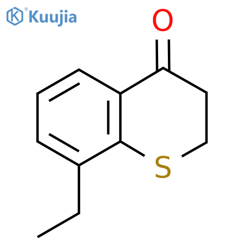8-Ethyl-2,3-dihydrothiochromen-4-one structure