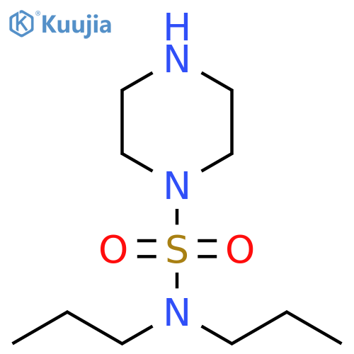 N,N-dipropylpiperazine-1-sulfonamide structure