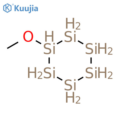 Cyclohexasilane, methoxy- structure
