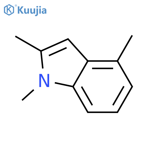 1H-Indole, 1,2,4-trimethyl- structure