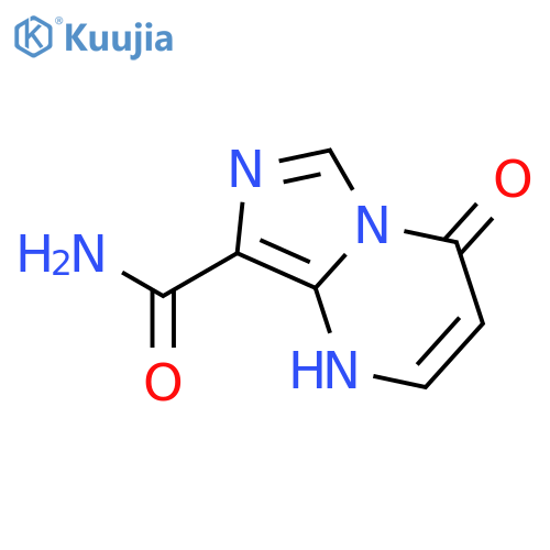 Imidazo[1,5-a]pyrimidine-8-carboxamide, 1,4-dihydro-4-oxo- structure