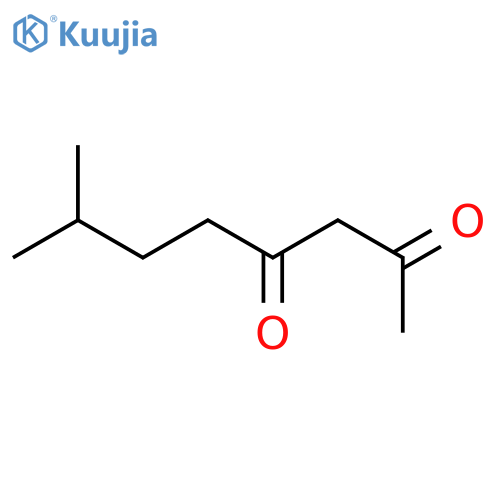 2,4-Octanedione,7-methyl- structure