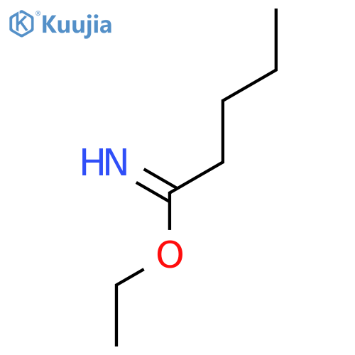 Pentanimidic acid, ethyl ester structure