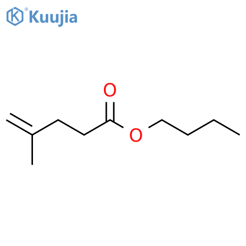 4-Pentenoic acid, 4-methyl-, butyl ester structure
