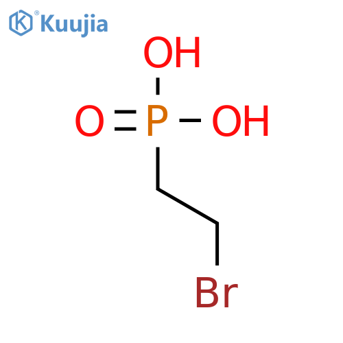 (2-Bromoethyl)phosphonic acid structure