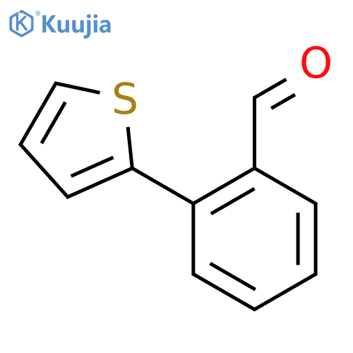2-(Thiophen-2-yl)benzaldehyde structure