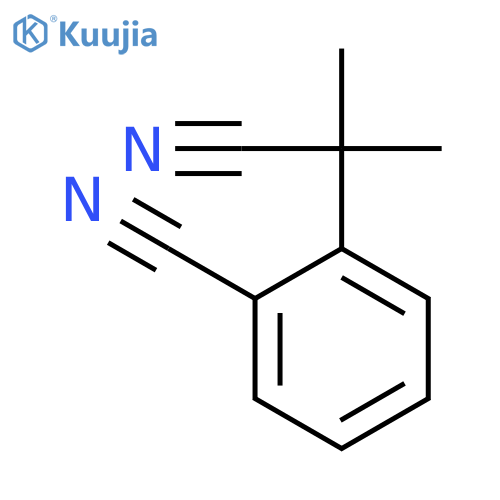 2-(2-Cyanopropan-2-yl)benzonitrile structure