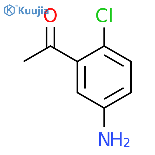 5-Amino-2-chloroacetophenone structure