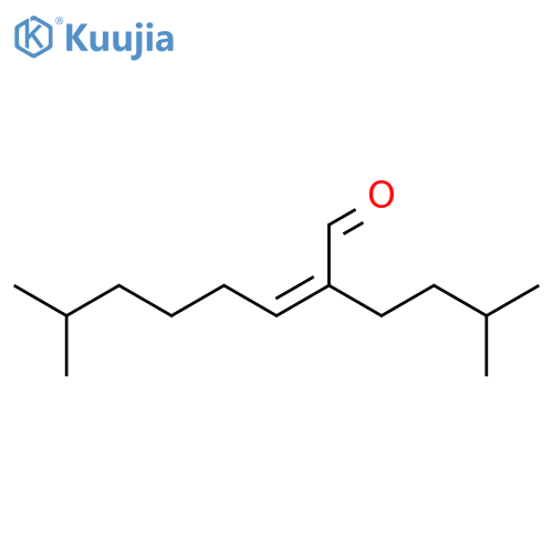 2-Octenal, 7-methyl-2-(3-methylbutyl)-, (Z)- structure