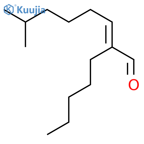 2-Octenal, 7-methyl-2-pentyl-, (E)- structure