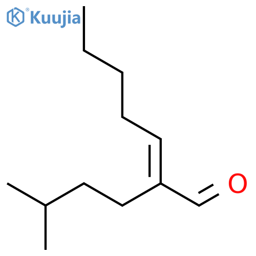 2-Heptenal, 2-(3-methylbutyl)-, (Z)- structure