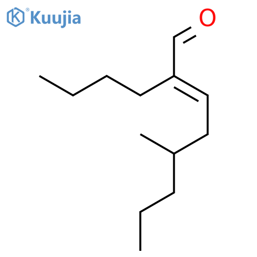 2-Octenal, 2-butyl-5-methyl-, (E)- structure