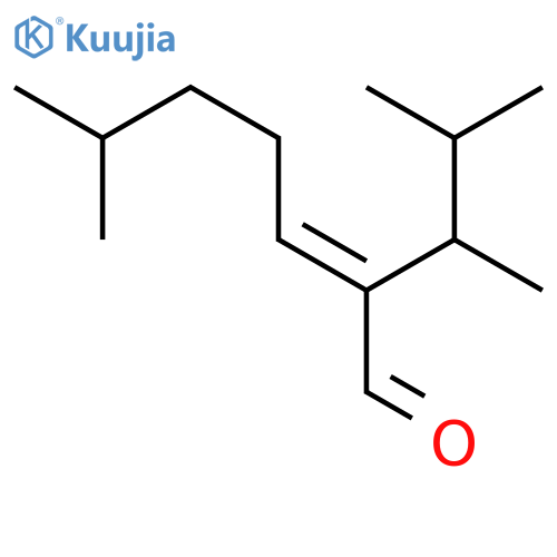 2-Heptenal, 2-(1,2-dimethylpropyl)-6-methyl-, (E)- structure
