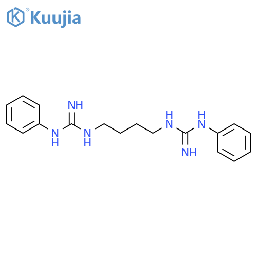 Guanidine, N,N'''-1,4-butanediylbis[N'-phenyl- structure