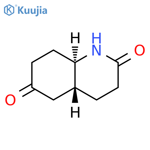 (4aR,8aR)-rel-octahydro-2,6-Quinolinedione structure