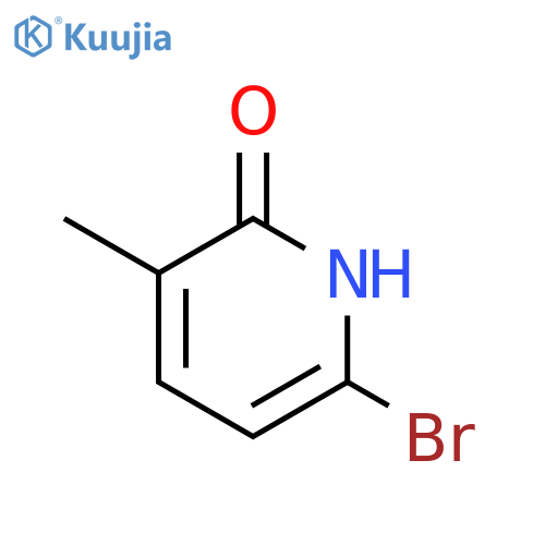 2(1H)-Pyridinone, 6-bromo-3-methyl- structure