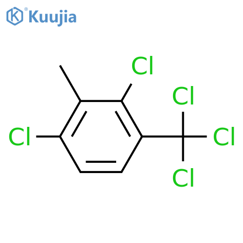 Benzene,1,3-dichloro-2-methyl-4-(trichloromethyl)- structure