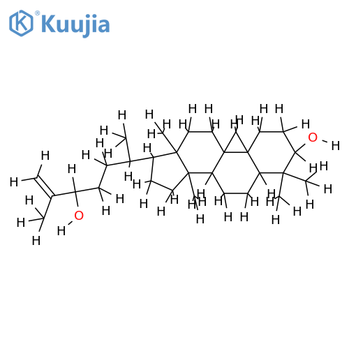 Cycloart-25-en-3beta,24-diol structure