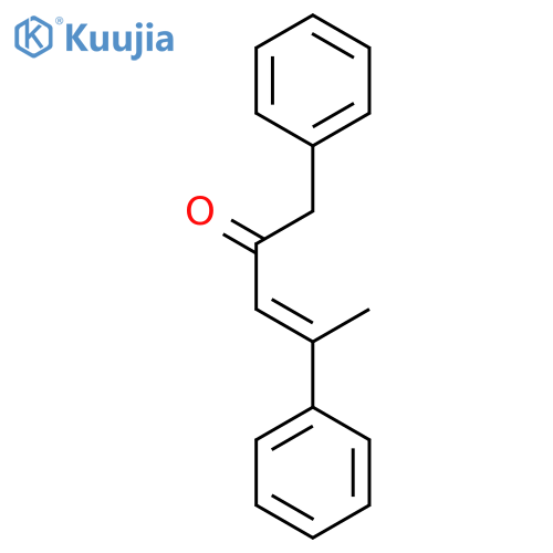 3-Penten-2-one, 1,4-diphenyl-, (E)- structure