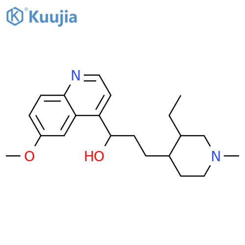 Quinicine; 10,11-Dihydro, 9R-alcohol, N1-Me structure