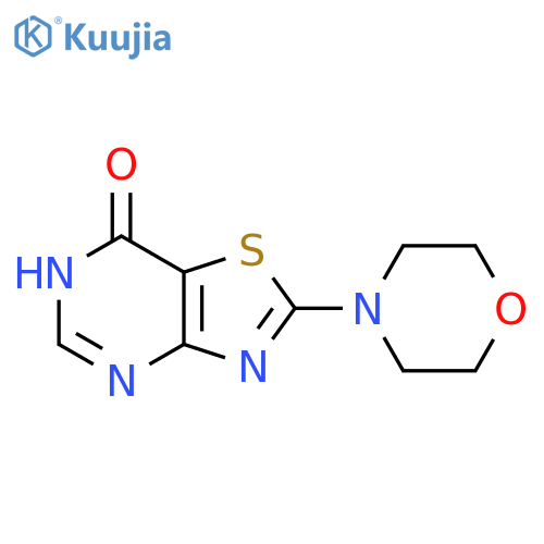 2-(morpholin-4-yl)-6H,7H-[1,3]thiazolo[4,5-d]pyrimidin-7-one structure