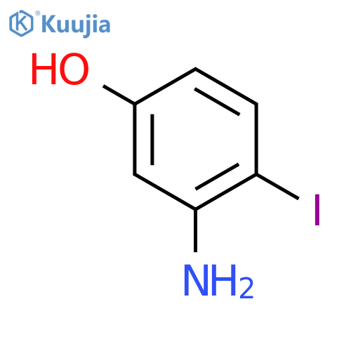3-Amino-4-iodophenol structure